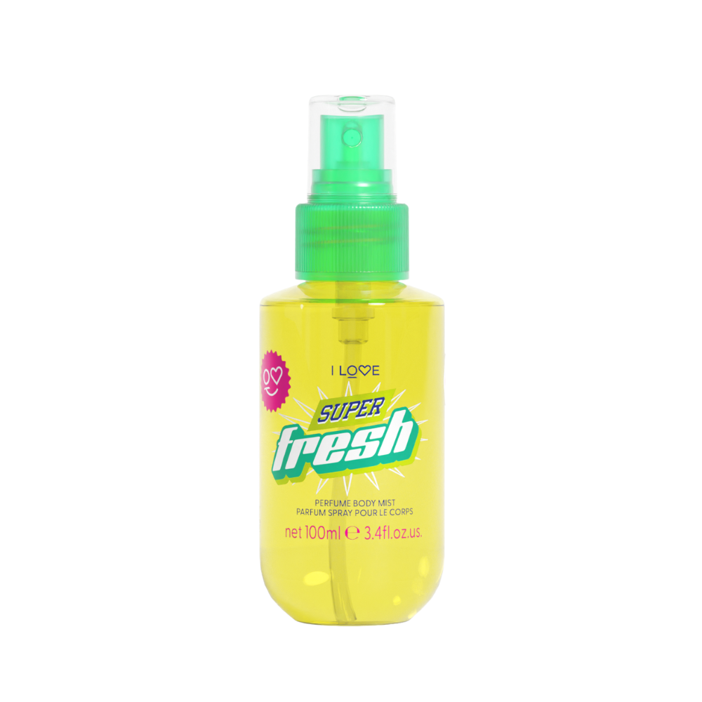 Spray de corp Super Fresh, 100 ml, I Love