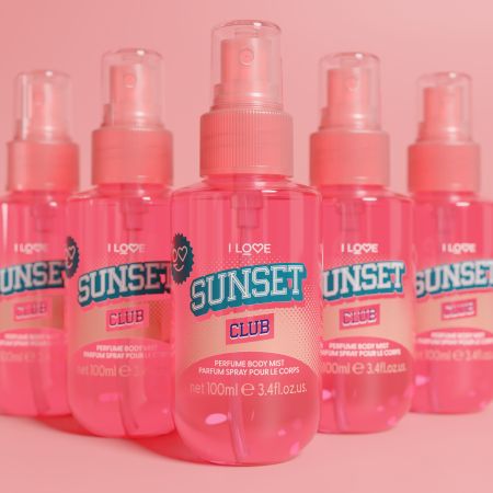 Spray de corp Sunset Club, 100 ml, I Love 728840