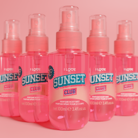 Spray de corp Sunset Club, 100 ml, I Love 728840