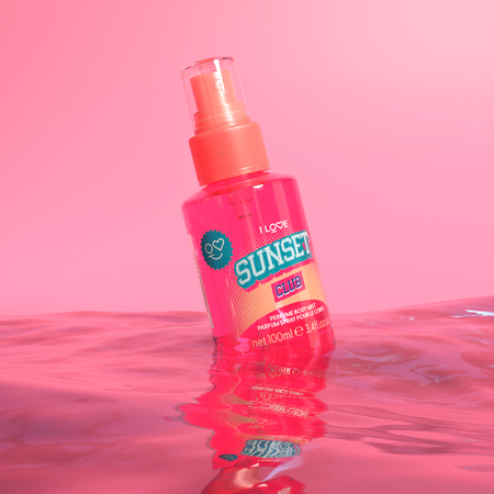 Spray de corp Sunset Club, 100 ml, I Love 728841