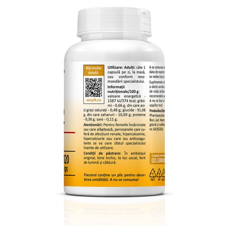 Vitamin D3 + K2, 120 capsule, Zenyth 773636