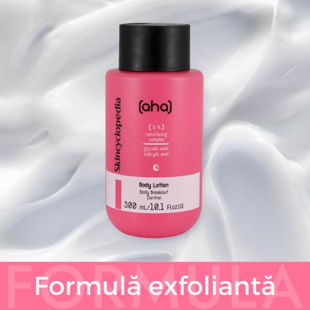 Lotiune de corp 5% Complex de Refacere AHA, 300 ml, Skincyclopedia 728876