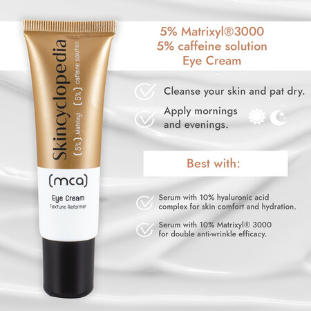 Crema de ochi antirid cu  5% Matrixyl 3000, 30 ml, Skincyclopedia 728891
