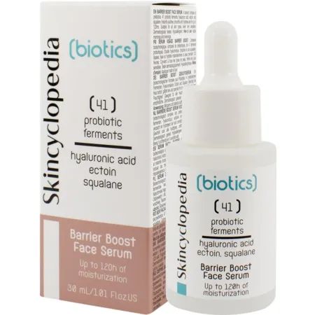 Ser facial hidratant cu Acid Hialuronic, Ectoina si Squalane, 30 ml, Skincyclopedia