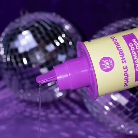 Sampon cu pigment violet pentru par blond Purple, 250 ml, Lola Cosmetics 728923