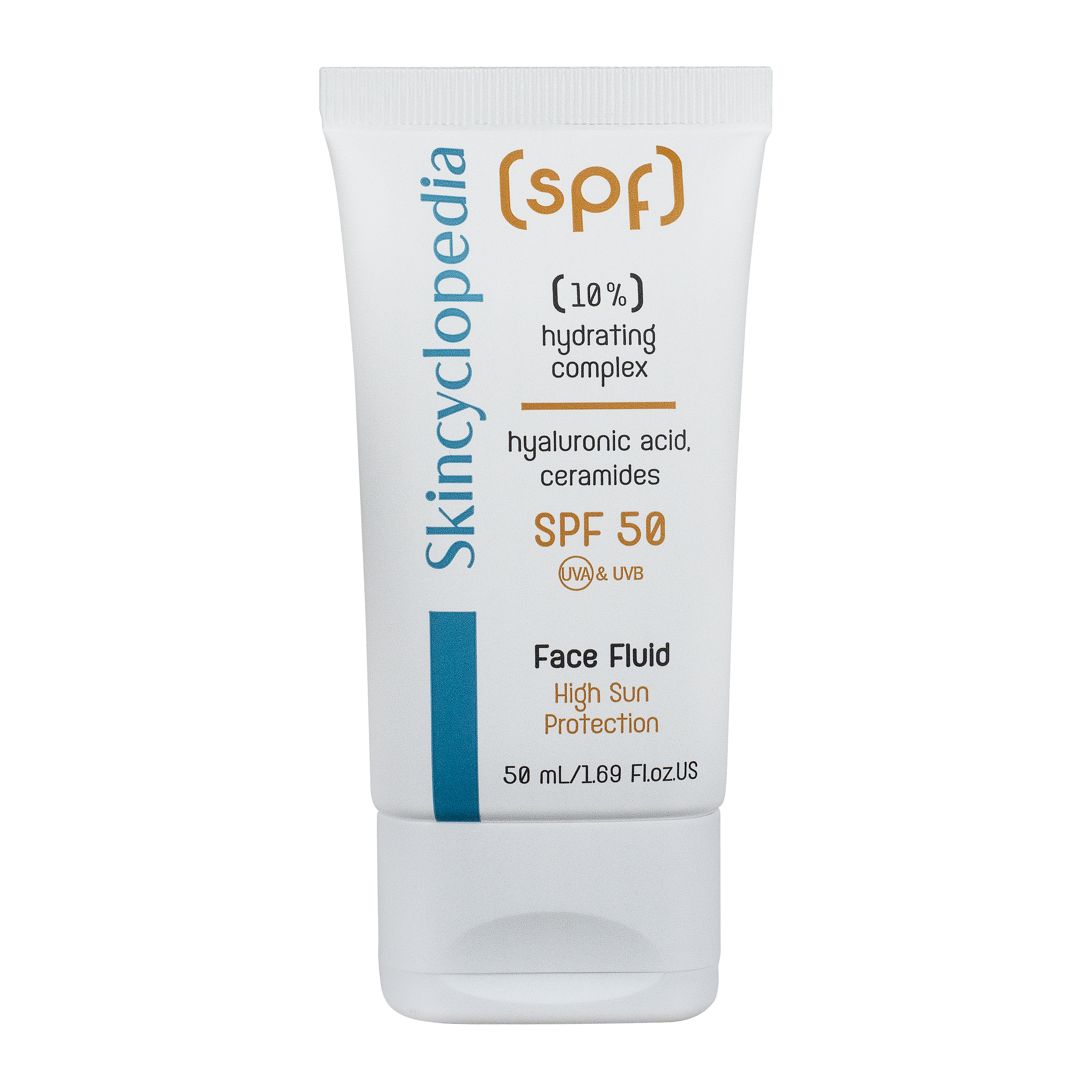 Crema de fata SPF 50, Hydrating Complex, 50 ml, Skincyclopedia