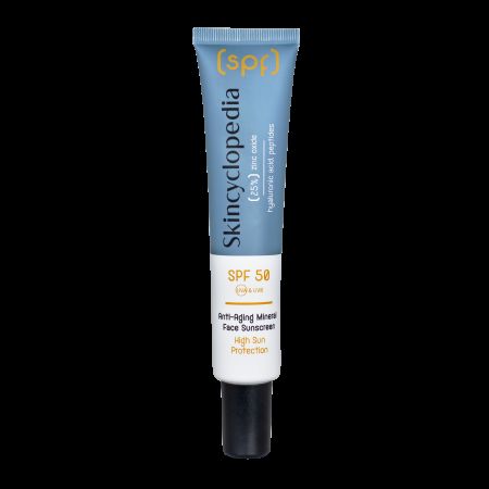 Crema faciala cu protectie solara minerala SPF 50, 50 ml, Skincyclopedia