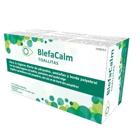 Servetele sterile pentru igiena zilnica a ochilor, 30 bucati, Blefacalm