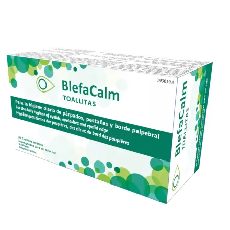 Servetele sterile pentru igiena zilnica a ochilor, 30 bucati, Blefacalm