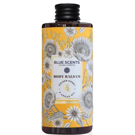 Balsam hidratant pentru corp cu miere si ulei de argan, 300 ml, Blue Scents