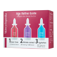 Set seruri antirid, Age Refine Guide, 3x15 ml, Skincyclopedia