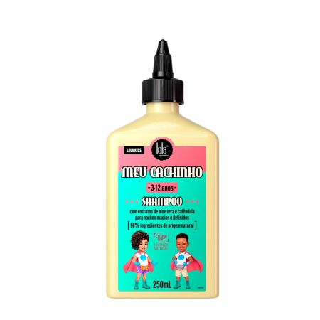 Sampon pentru par cret pentru copii Meu Cachinho, 250 ml, Lola Cosmetics