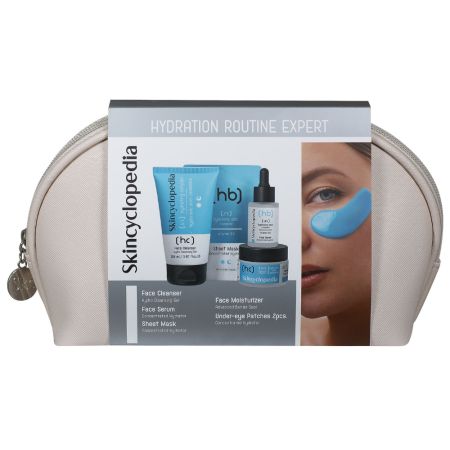 Set pentru hidratarea tenului, Hydration Routine Expert, 5 bucati, Skincyclopedia