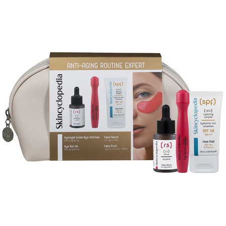 Set ingrijire antirid, Anti-aging Routine Expert, 4 bucati, Skincyclopedia
