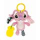 Jucarie plus senzoriala cu zornaitoare Stitch Angel Disney, Roz, 3 luni+, Clementoni 728994