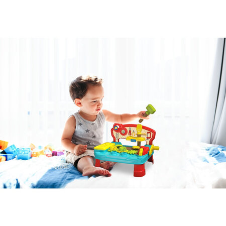 Centrul de activitati Montessori, Banc de lucru, 12 luni+, Clementoni 729001