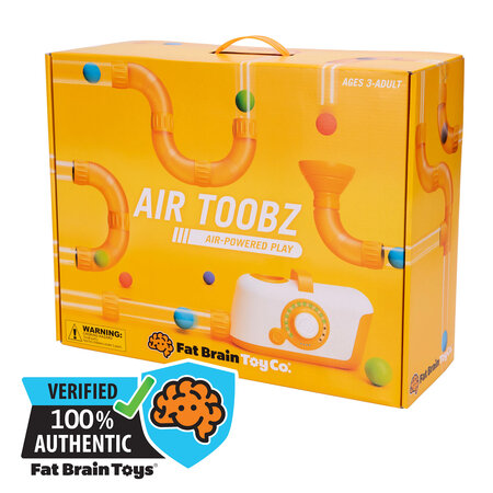 Joc Stem set de tuburi de aer interconectabile, Air Toobz, +3 ani, Fat Brain 729010