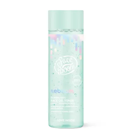 Gel tonic echilibrant pentru fata Seboom, 200 ml, BodyBoom