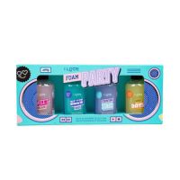 Set Gel de dus Foam Party, 4 bucati, I Love