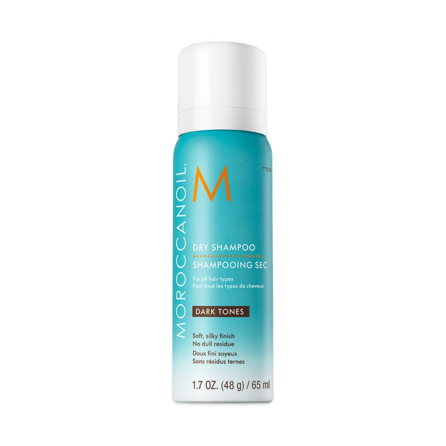 Sampon uscat pentru par inchis la culoare Dark Tones, 65 ml, Moroccanoil