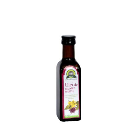 Ulei din mustar negru, 100 ml, Green Natural Oil