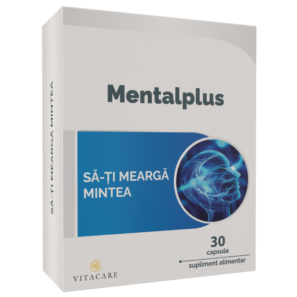Mentalplus, 30 capsule, Vitacare