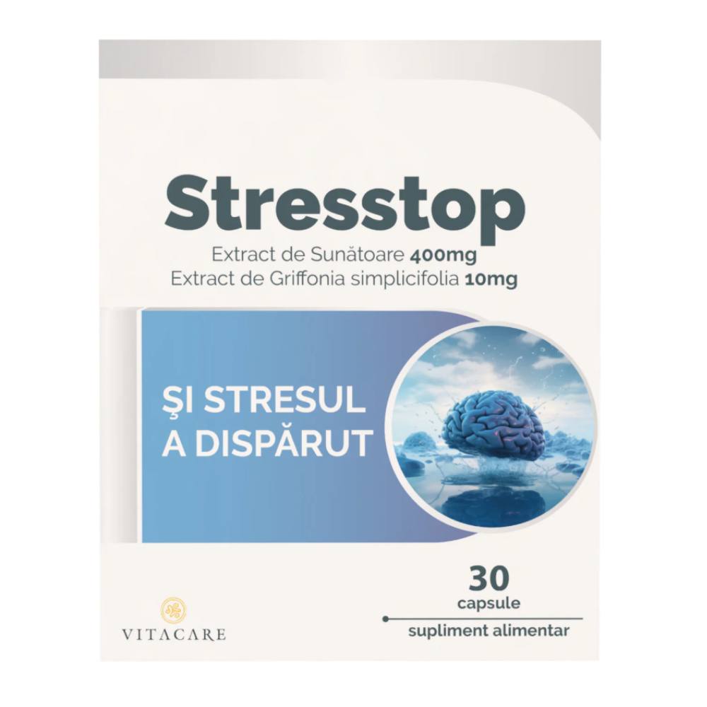 StresStop, 30 capsule, Vitacare