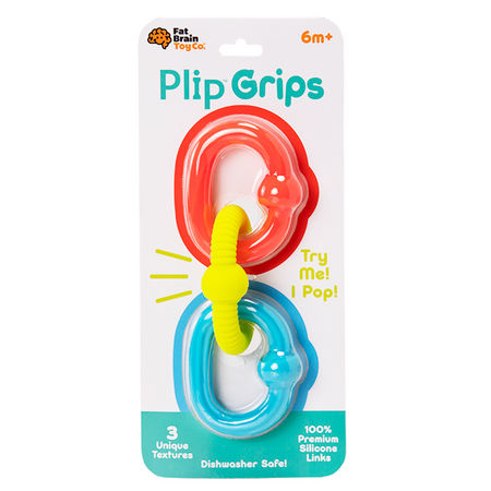 Set 3 inele senzoriale din silicon pentru bebelusi, +6 luni, Fat Brain 729102