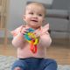 Set 3 inele senzoriale din silicon pentru bebelusi, +6 luni, Fat Brain 729096