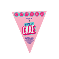 Set Set scrub de buze 15 ml + Balsam de buze 10 ml + Aplicator si oglinda Piece of Cake, I Love