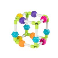 Cub senzorial flexibil pentru bebelusi, +3 luni, Fat Brain