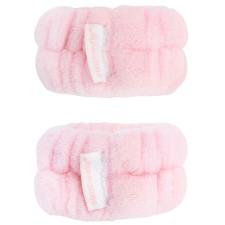 Bratara cu microfibre pentru spalarea fetei, 2 bucati, Brushworks 729237