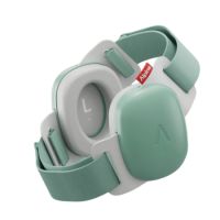 Casti antifonice pentru bebelusi Muffy Baby, Sage Green, + 0 luni, 1 bucata, Alpine