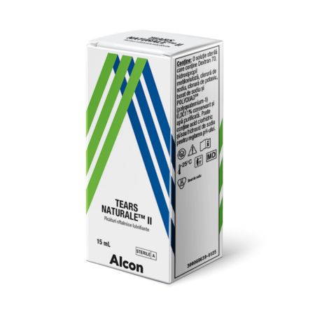 Picaturi oftalmice lubrifiante, Tears Naturale II, 15 ml, Alcon