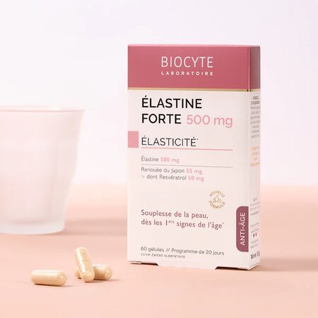 Elastine Forte, 500 mg, 60 capsule, Biocyte 729274