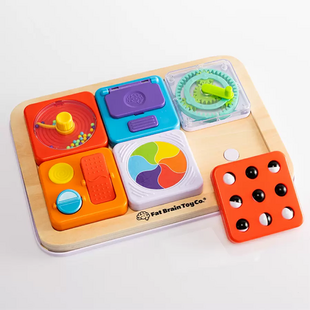 Tabla de activitati senzoriale, Play Tab Essential, +12 luni, Fat Brain 729339