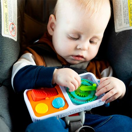 Tabla portabila de activitati senzoriale, Play tab on the go, +12 luni, Fat Brain 729378