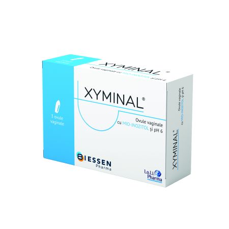Ovule vaginale Xyminal, 3 ovule vaginale x 1 g, Biessen Pharma