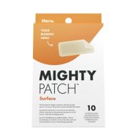 Plasturi hidrocoloidali pentru cosuri Mighty Patch Surface, 10 bucati, Hero