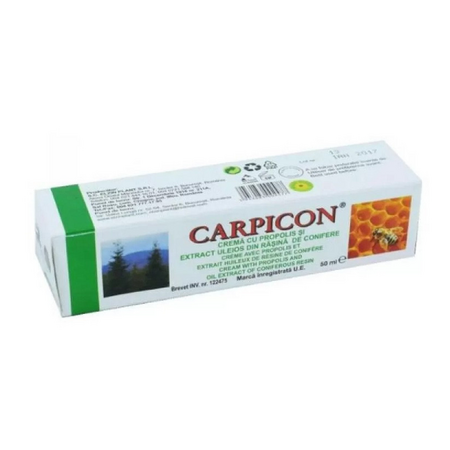Crema cu propolis si extract de rasina de conifere, 50 ml, Elzin Plant