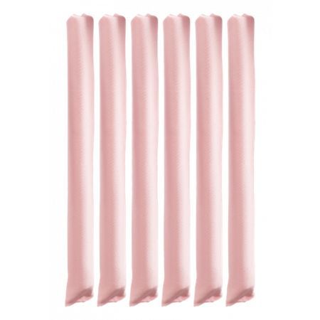 Set pentru ondularea parului fara caldura Flexi Curlers, 6 bucati, Brushworks 729477