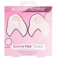 Prosoape pentru par Luxury, 2 bucati, Brushworks