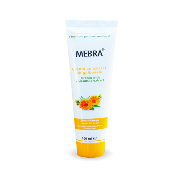 Crema cu extract de galbenele, 100 ml, Mebra
