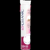 Dischete demachiante din bumbac Pure Effect, 120+30 bucati, Cleanic
