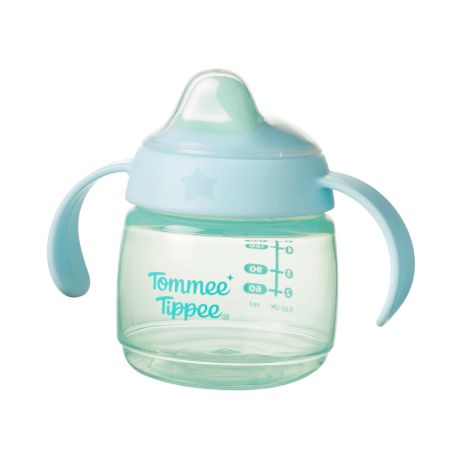 Cana Starter Spout, Albastru, + 4 luni, 150 ml, Tomee Tippee