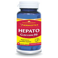 Hepato Curcumin 95, 60 capsule, Herbagetica