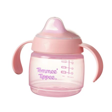 TOMMEE TIPPEE CANA STARTER SPOUT 150 ML 4 LUNI + ROZ TT0516