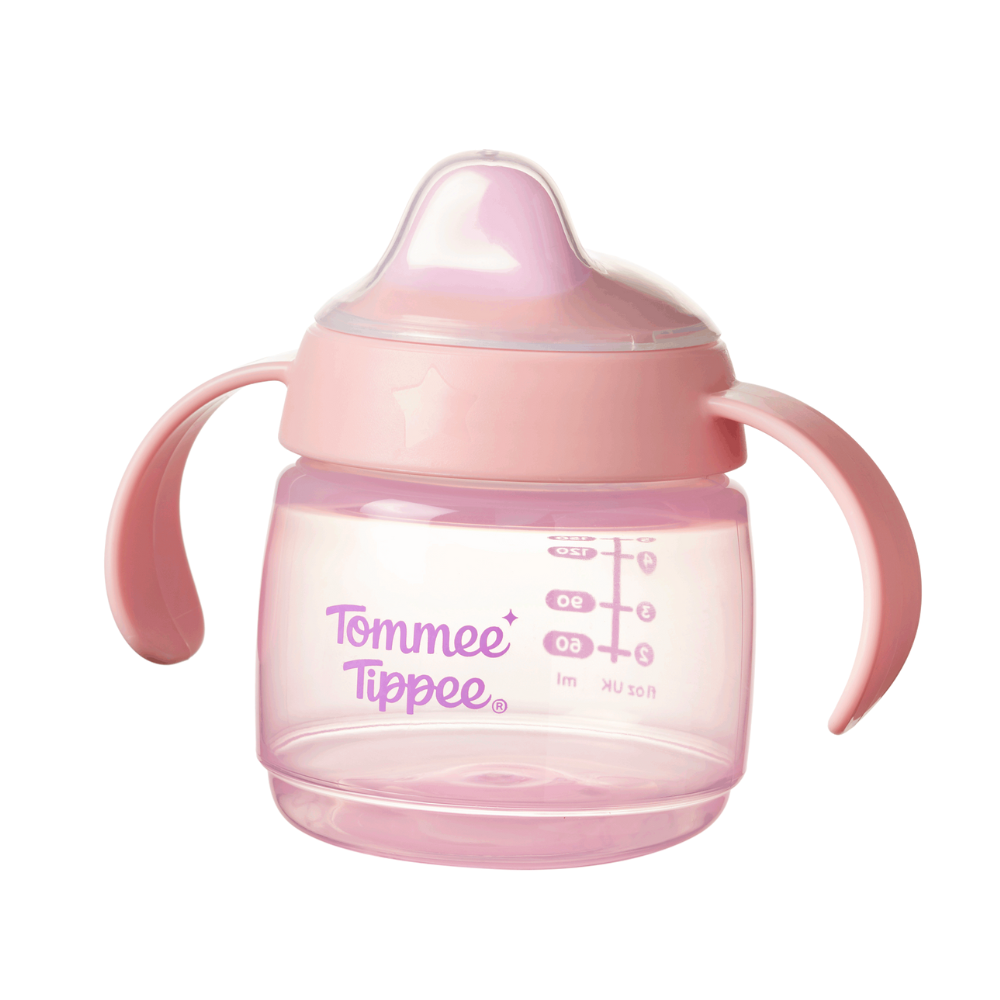 Cana Starter Spout, Roz, + 4 luni, 150 ml, Tommee Tippee