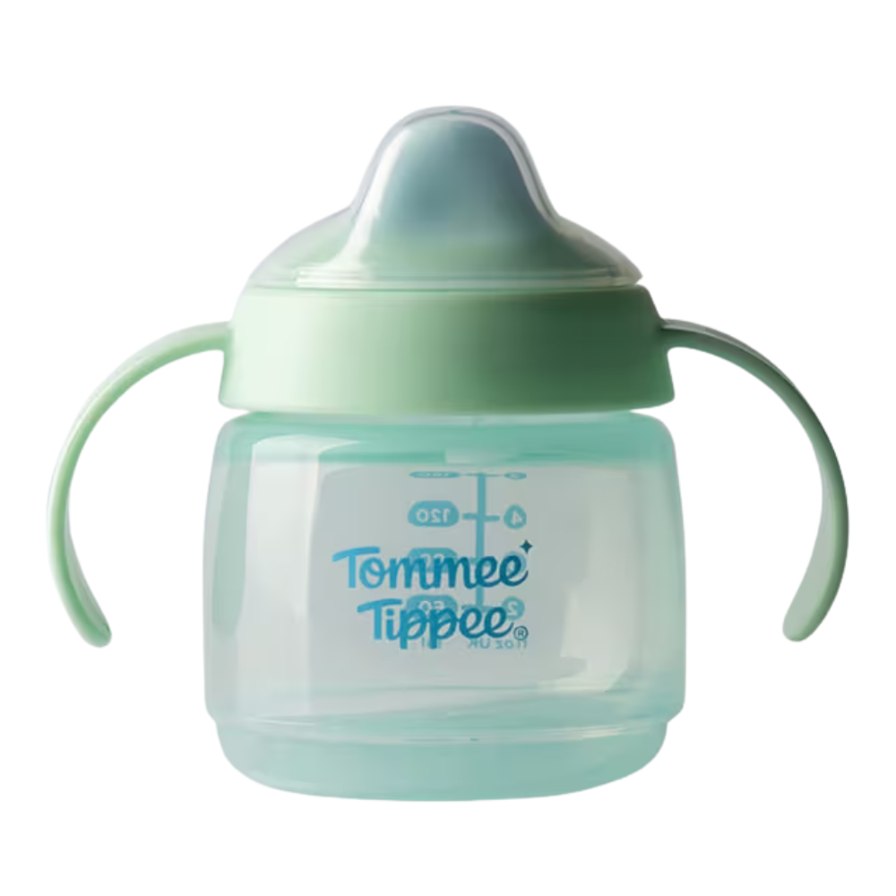 Cana Starter Spout, Verde, + 4 luni, 150 ml, Tommee Tippee