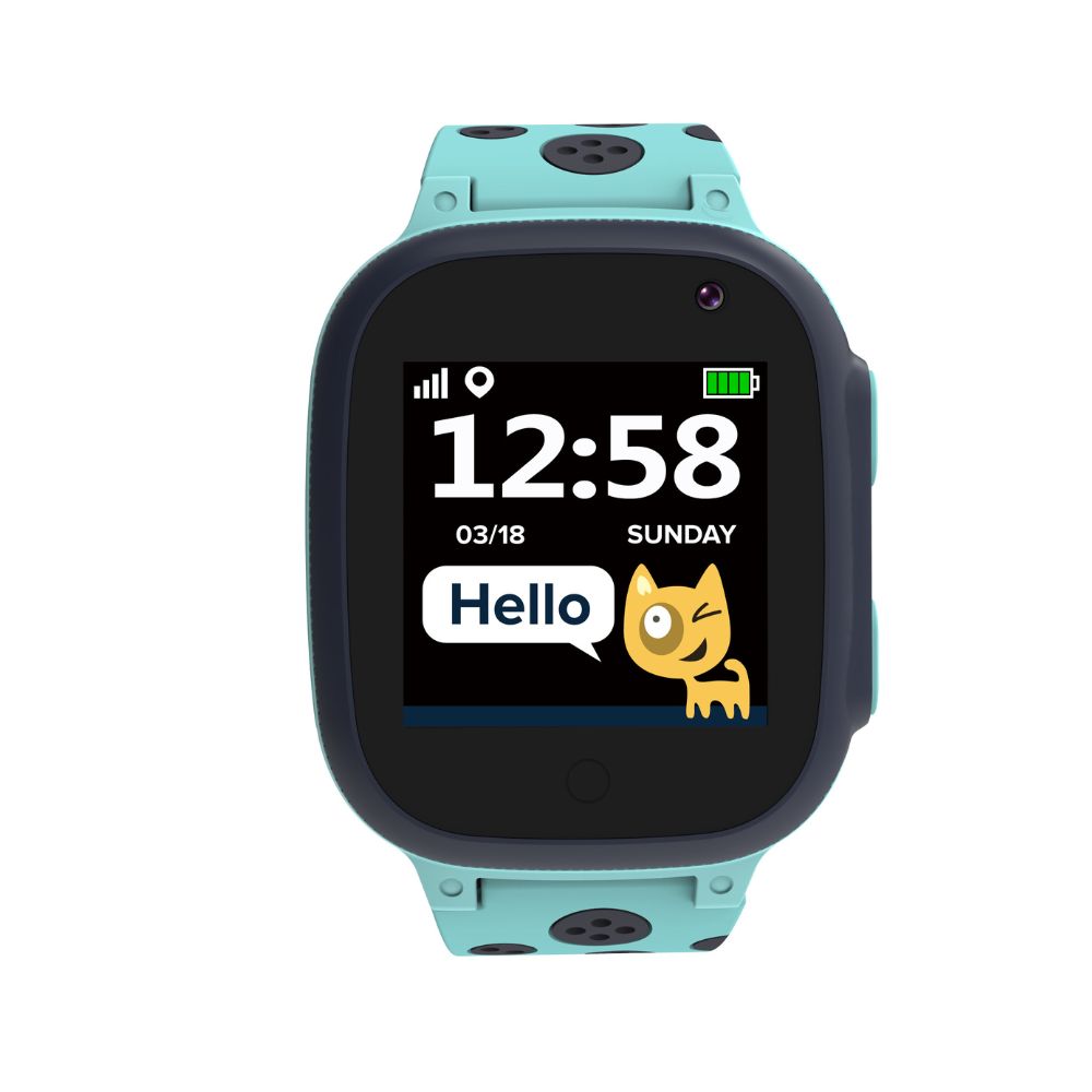 Smartwatch pentru copii, cu Camera, GSM si GPS Sandy KW-34, Albastru, Canyon